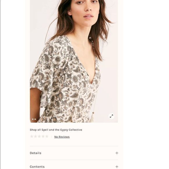 NWT Spell and the Gypsy Collective Journey Romper - Picture 8 of 13